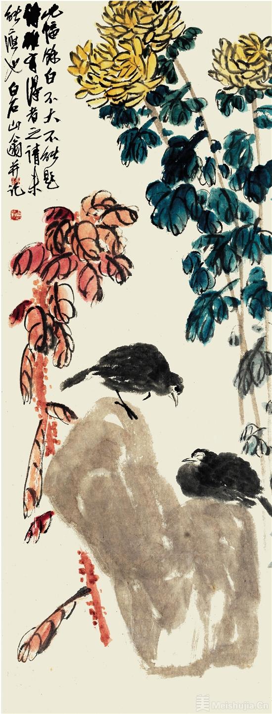 浅述齐白石学习八大山人的三个阶段-艺术新闻-中国书画家网