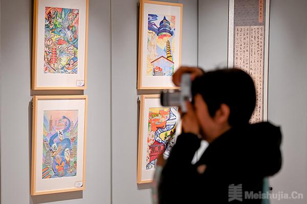 2025童心绘城青少年美术书法作品展在北京开幕 -中国书画家网